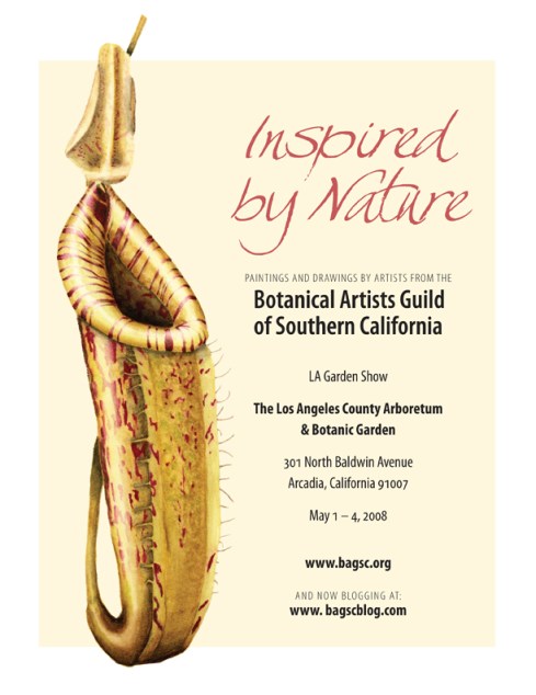 BAGSC LA Garden Exhibit Invitation