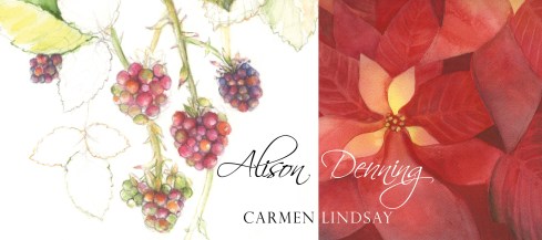 Alison Denning and Carmen Lindsay Exhibition Announcement