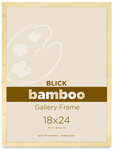 18858-7909-2ww-m Dick Blick Bamboo Gallery Frames