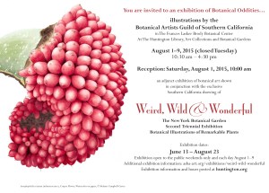 Invitation to BAGSC adjunct exhibition.