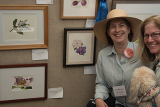 Melanie Campbell-Carter and Deborah Shaw with their blue ribbons. Photo: Linda Carpenter, © 2016, all rights reserved.